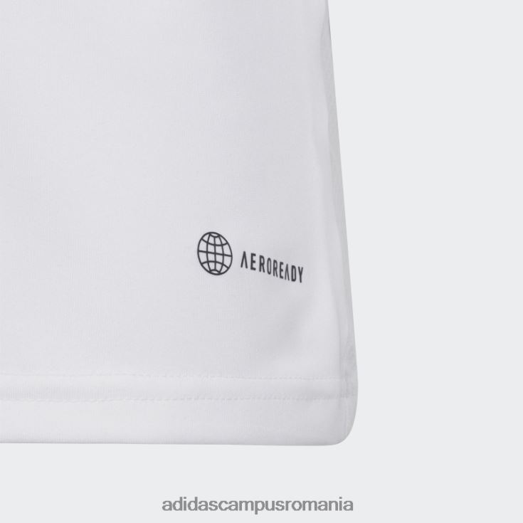 adidas campus romania tricou alb de liga tiro 23 copii alb negru J266N218689