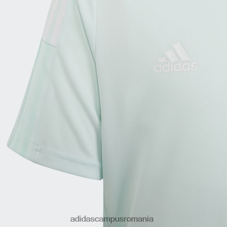 adidas campus romania tricou de antrenament ice mint tiro 21 copii menta cu gheata J266N219001