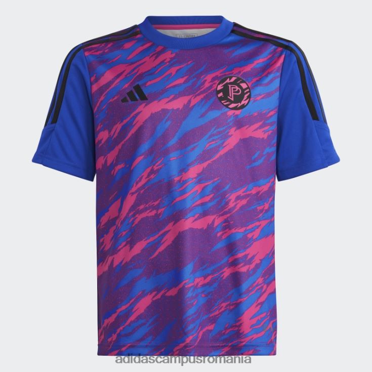 adidas campus romania tricou de antrenament pogba albastru copii magenta/albastru real J266N211726
