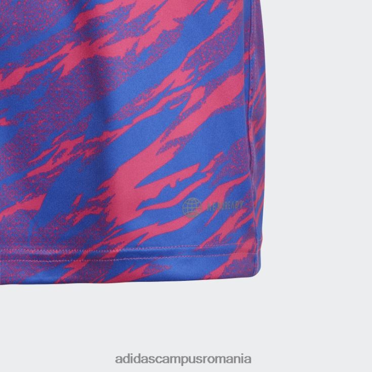 adidas campus romania tricou de antrenament pogba albastru copii magenta/albastru real J266N211726