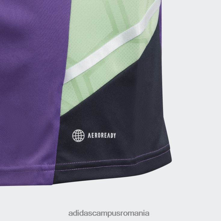 adidas campus romania tricou de antrenament real madrid condivo 22 violet copii Violet J266N218733