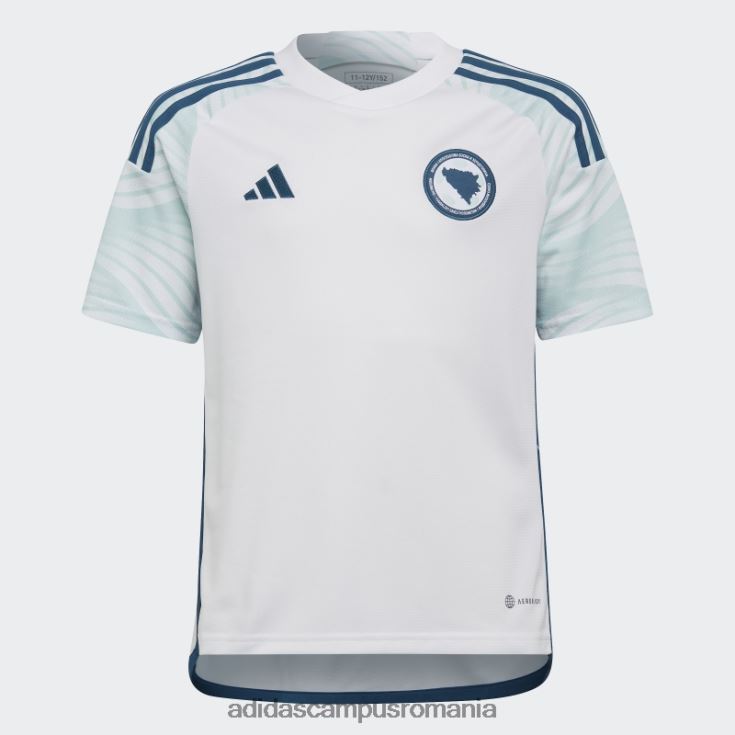 adidas campus romania tricou de deplasare bosnia 22 alb adidas copii alb J266N218738