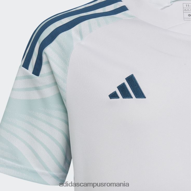 adidas campus romania tricou de deplasare bosnia 22 alb adidas copii alb J266N218738