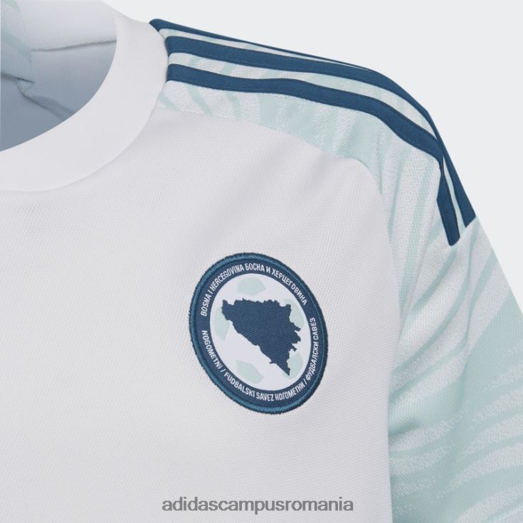 adidas campus romania tricou de deplasare bosnia 22 alb adidas copii alb J266N218738