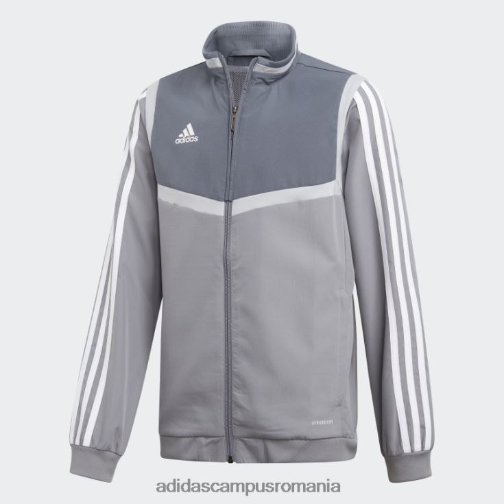 adidas campus romania tricou de prezentare tiro 19 gri adidas copii gri/alb J266N219107