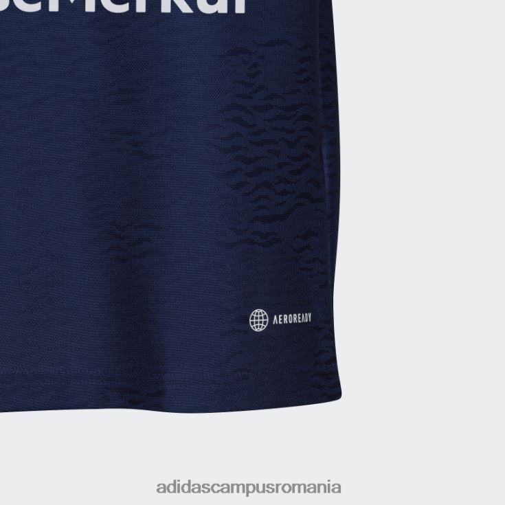 adidas campus romania tricou deplasare hamburger albastru închis sv 22/23 copii albastru inchis J266N218712