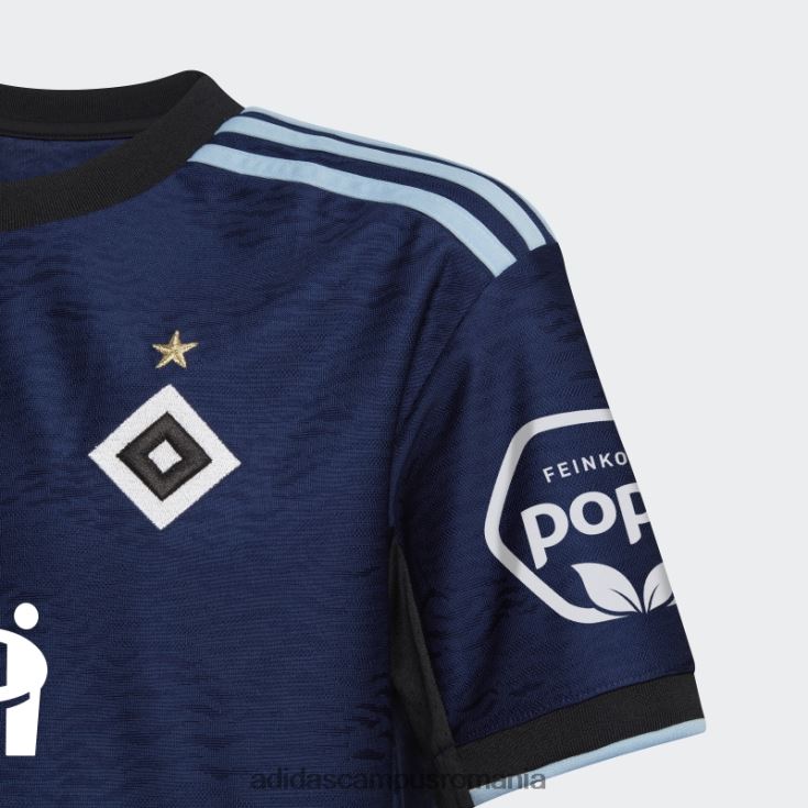 adidas campus romania tricou deplasare hamburger albastru închis sv 22/23 copii albastru inchis J266N218712