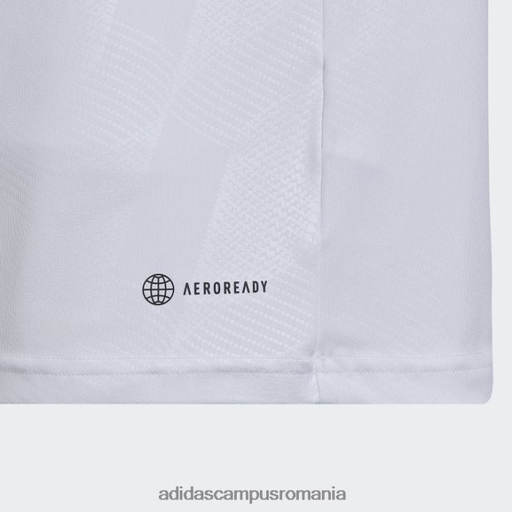 adidas campus romania tricou deplasare manchester united 22/23 alb copii alb J266N211978