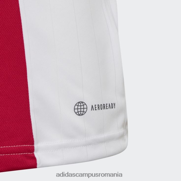 adidas campus romania tricou elegant ajax amsterdam 22/23 acasă, roșu îndrăzneț copii roșu îndrăzneț J266N218614
