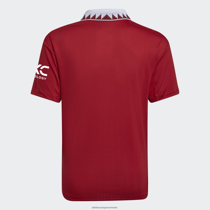 adidas campus romania tricou elegant, roșu, Manchester United 22/23 acasă copii roșu adevărat J266N218292