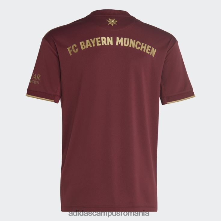 adidas campus romania tricou fc bayern 22/23 wiesn roșu copii roșu J266N218529