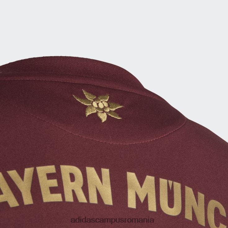 adidas campus romania tricou fc bayern 22/23 wiesn roșu copii roșu J266N218529