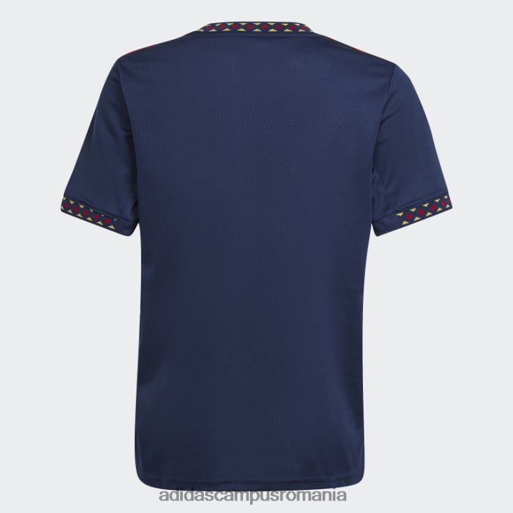 adidas campus romania tricou fierbinte bleumarin ajax amsterdam 22/23 deplasare copii albastru marin J266N218472