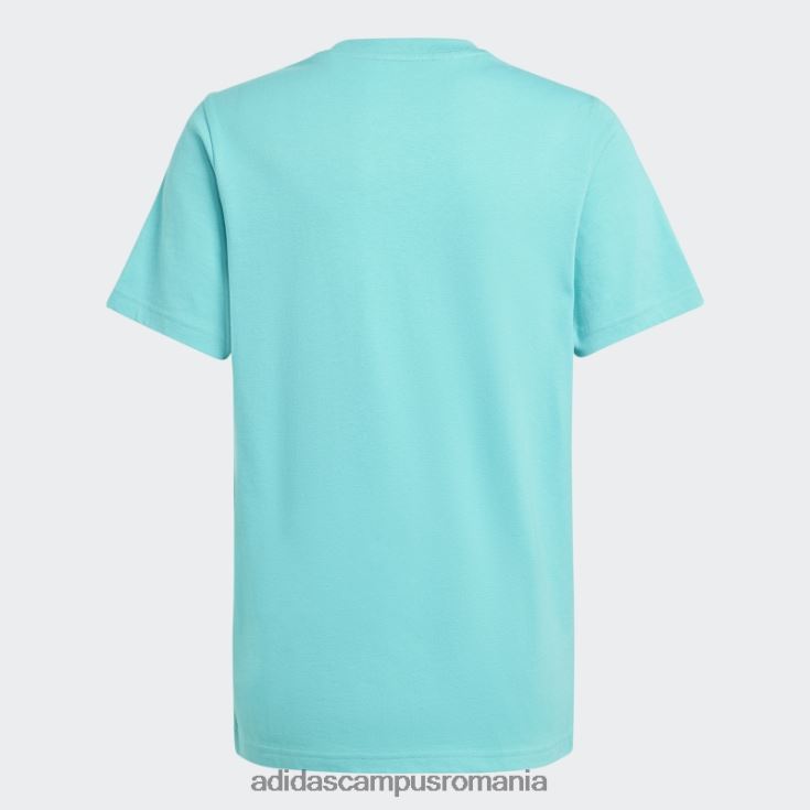 adidas campus romania tricou grafic mint rush messi football copii papură cu mentă J266N218281
