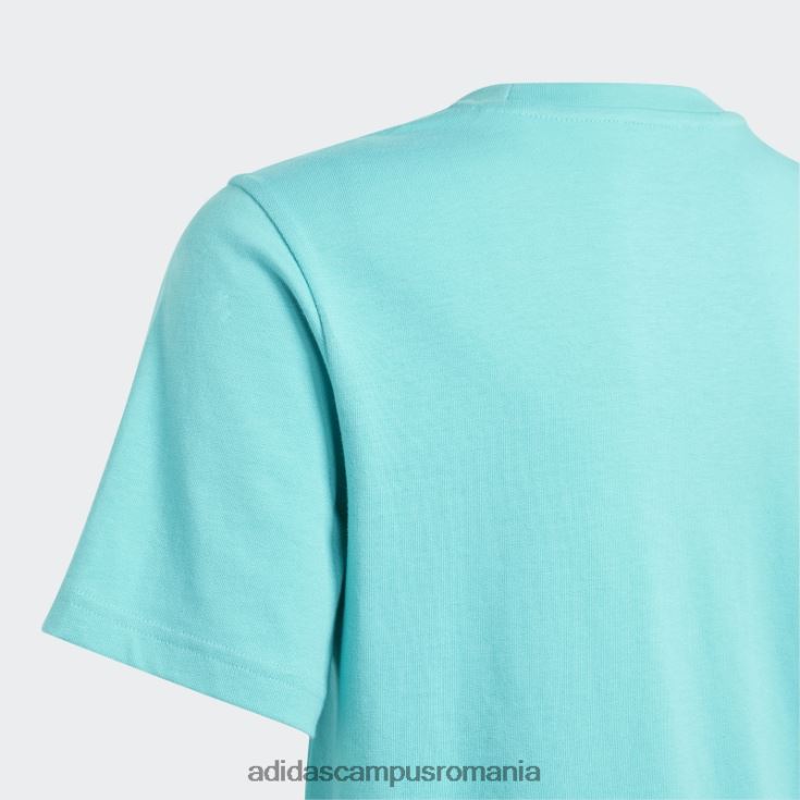 adidas campus romania tricou grafic mint rush messi football copii papură cu mentă J266N218281