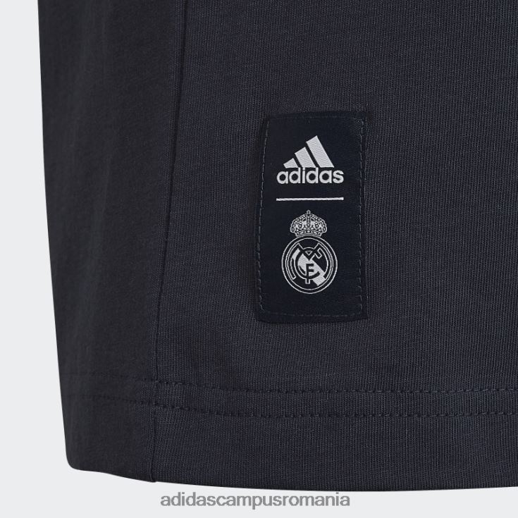 adidas campus romania tricou grafic real madrid night navy copii marina de noapte J266N219070
