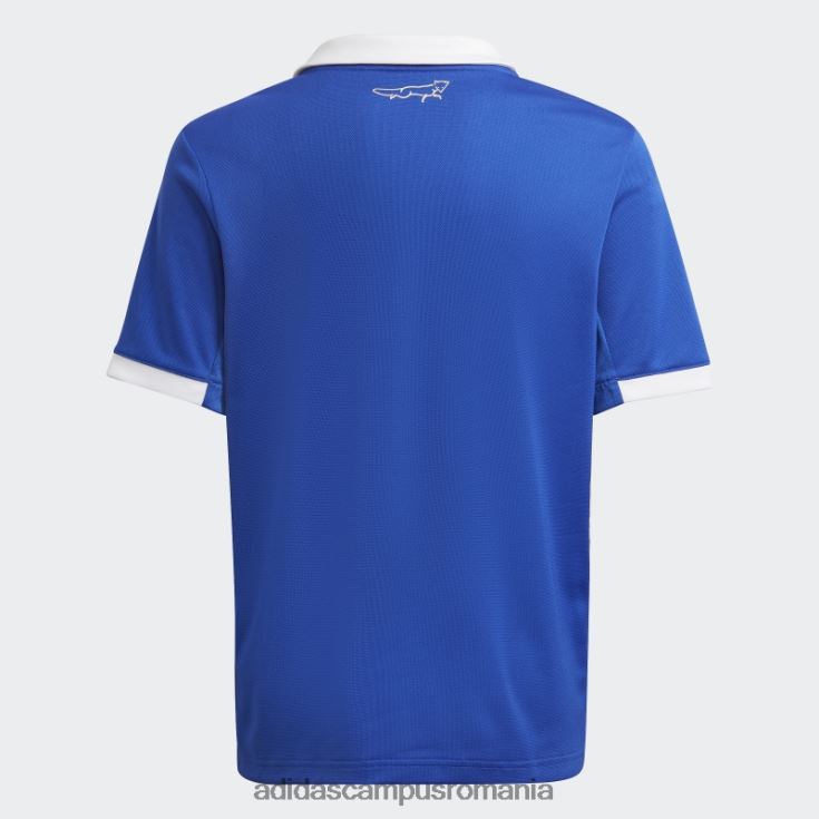 adidas campus romania tricou home leicester city fc 22/23 albastru îndrăzneț copii albastru îndrăzneț J266N218604