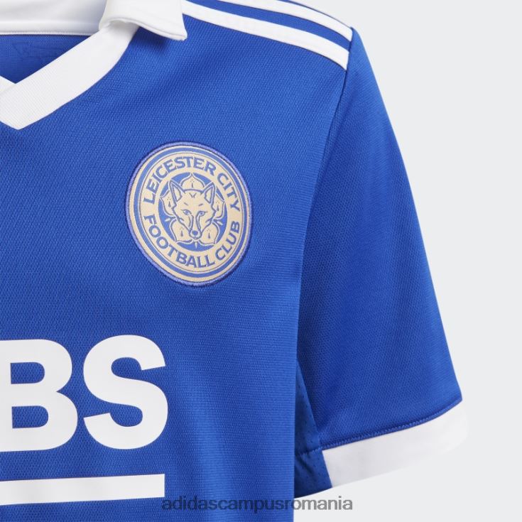 adidas campus romania tricou home leicester city fc 22/23 albastru îndrăzneț copii albastru îndrăzneț J266N218604