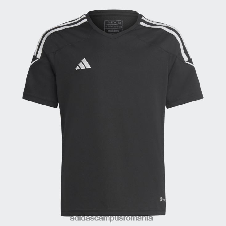 adidas campus romania tricoul alb de liga tiro 23 copii alb negru J266N211658