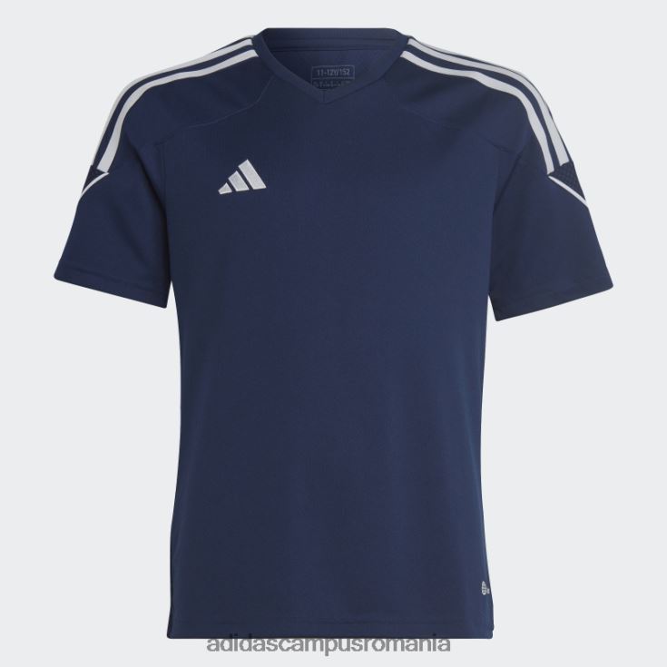 adidas campus romania tricoul alb de liga tiro 23 copii bleumarin/alb J266N211582