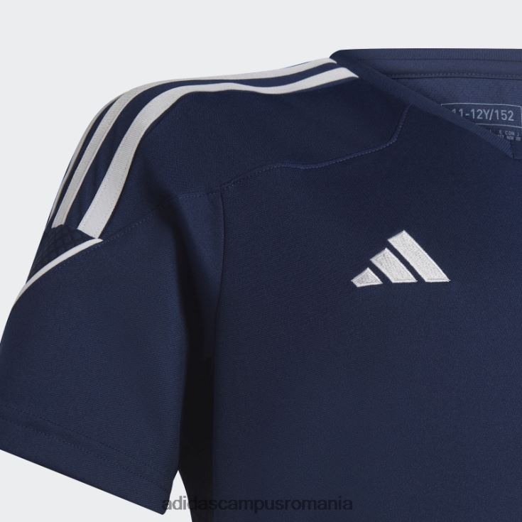 adidas campus romania tricoul alb de liga tiro 23 copii bleumarin/alb J266N211582
