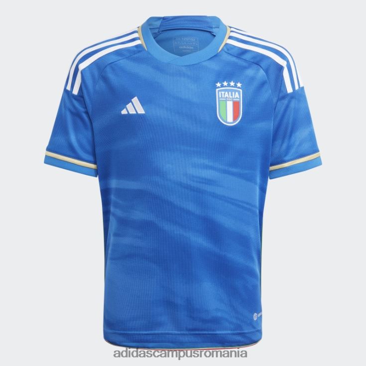 adidas campus romania tricoul de acasă albastru italia 23 modă copii albastru J266N23334