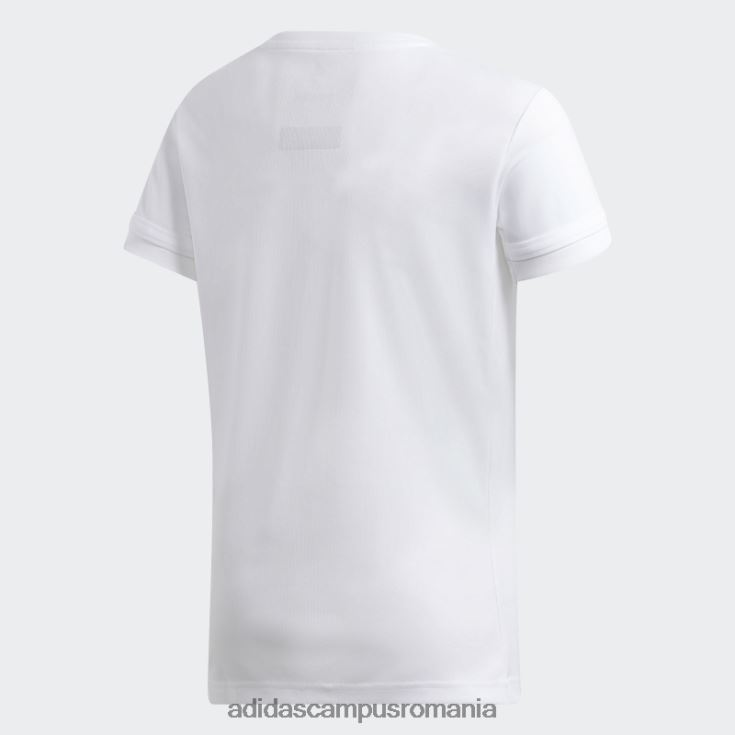 adidas campus romania tricoul echipei 19 alb copii alb J266N219249
