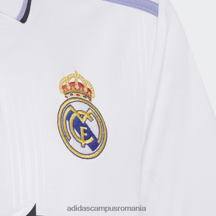 adidas campus romania tricoul home alb real madrid 22/23 moda copii alb J266N23347