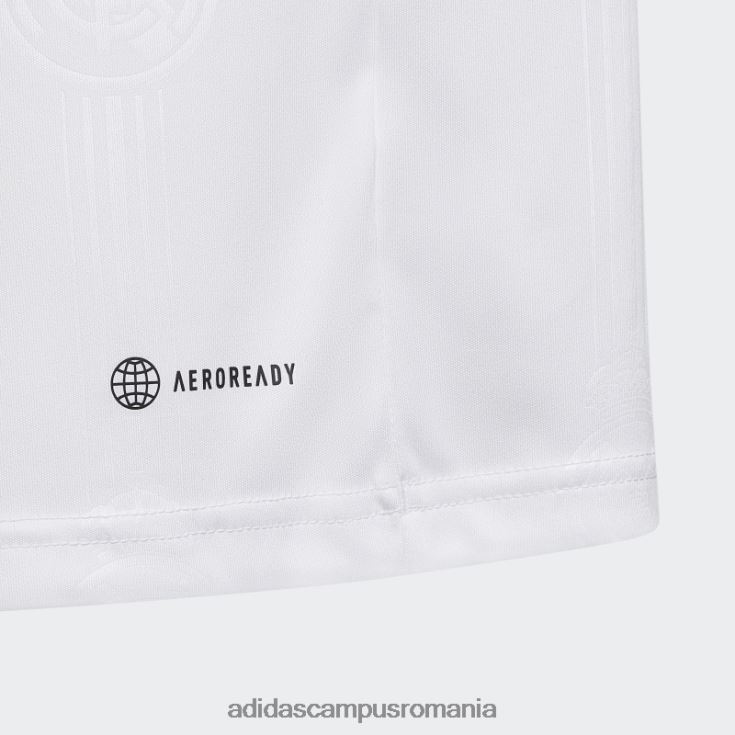 adidas campus romania tricoul home alb real madrid 22/23 moda copii alb J266N23347