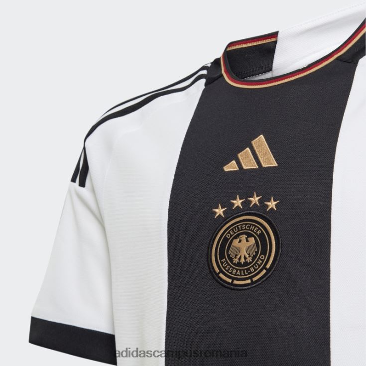 adidas campus romania tricoul home germania 22 alb adidas copii alb J266N218552