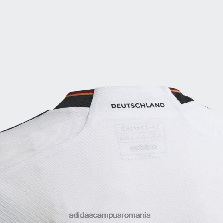 adidas campus romania tricoul home germania 22 alb adidas copii alb J266N218552