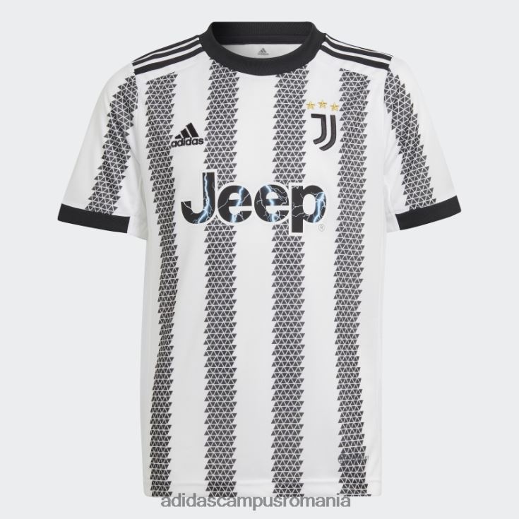 adidas campus romania tricoul juventus 22/23 home alb copii alb negru J266N218553