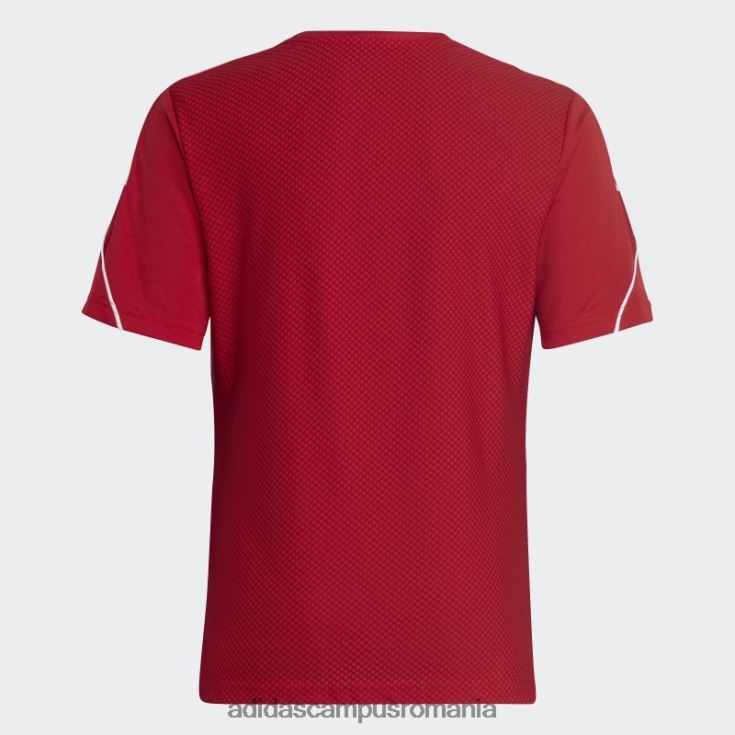 adidas campus romania tricoul ligii tiro 23 roșu copii rosu alb J266N211587