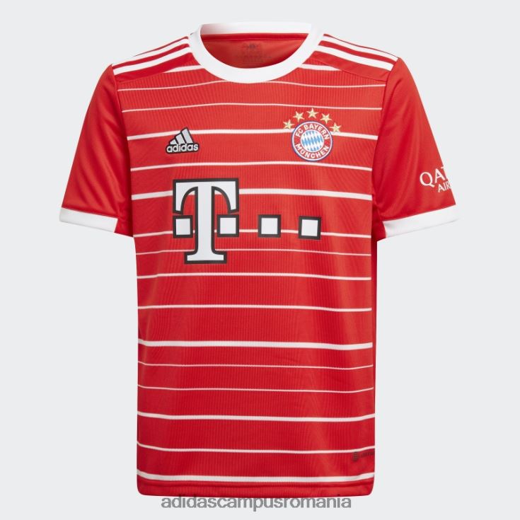 adidas campus romania tricoul roșu fc bayern 22/23 acasă fierbinte copii roșu J266N211913