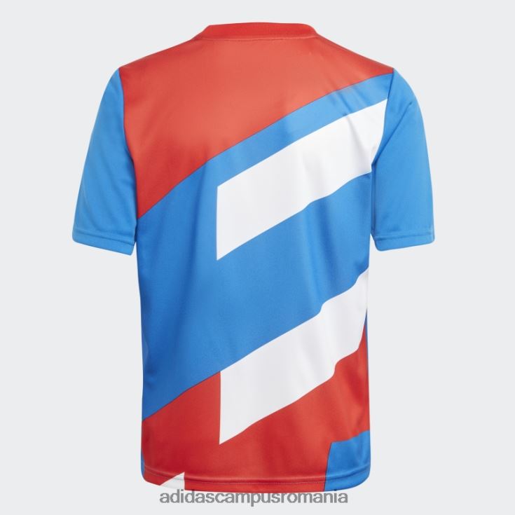 adidas campus romania tricoul roșu fc bayern pre-meci copii roșu/regal J266N218790
