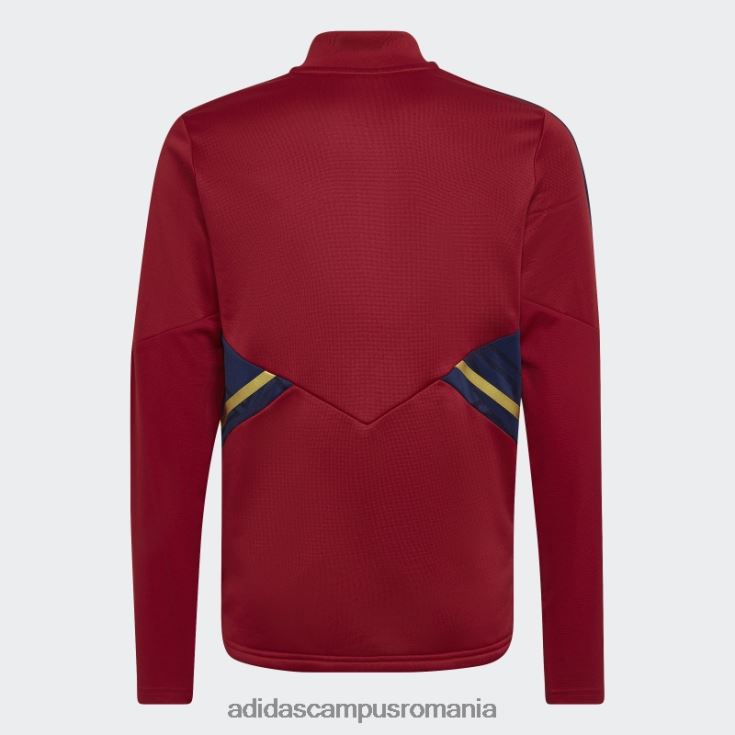 adidas campus romania victory red ajax amsterdam condivo 22 top de antrenament copii roșu victorie J266N219067