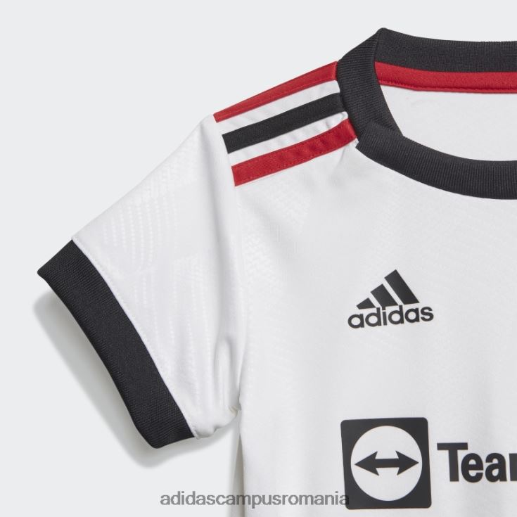 adidas campus romania white manchester united 22/23 away kit bebelusi copii alb negru J266N218490