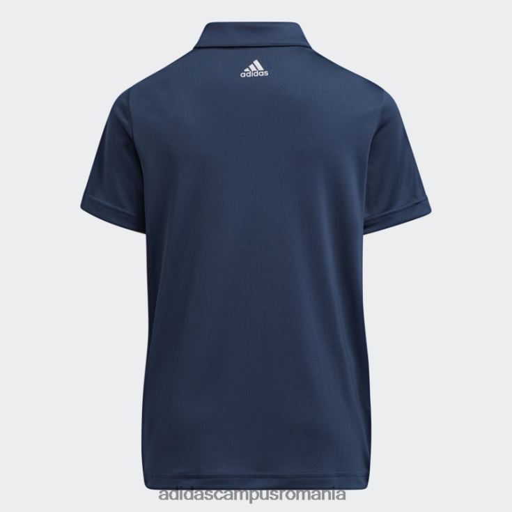 adidas campus romania Tricou polo cu 3 dungi bleumarin copii marina J266N218829