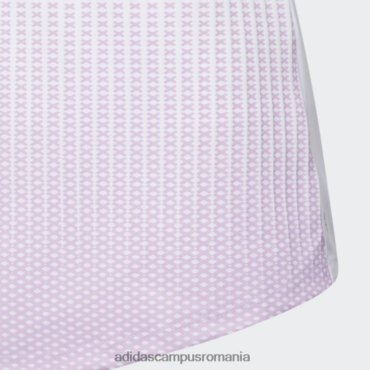 adidas campus romania căldură albă.rdy golf simulat tricou polo copii alb/liliac J266N219265