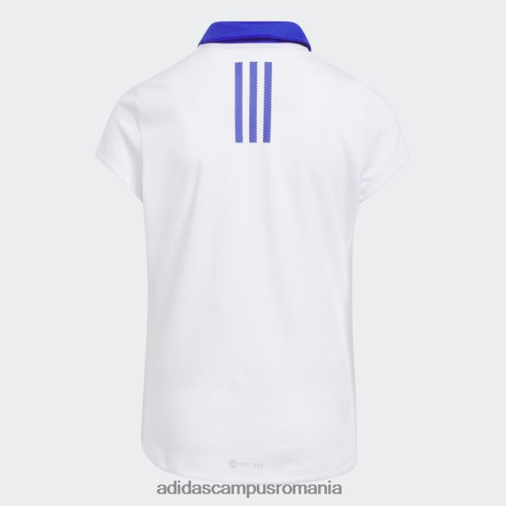 adidas campus romania căldură.rdy tricou polo alb adidas copii alb J266N23462
