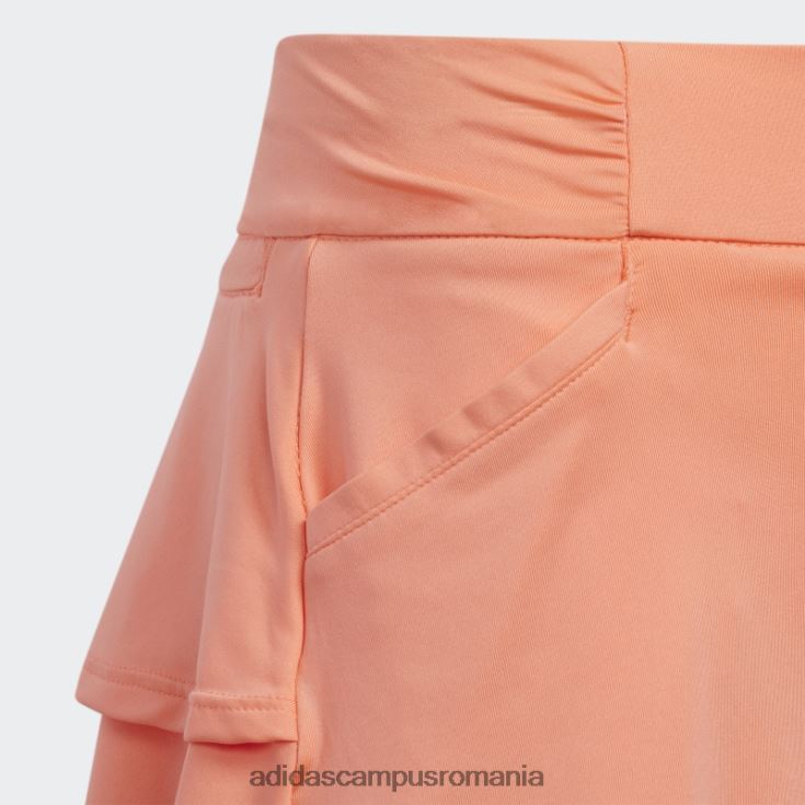 adidas campus romania fusta cu volane coral copii coral J266N219160