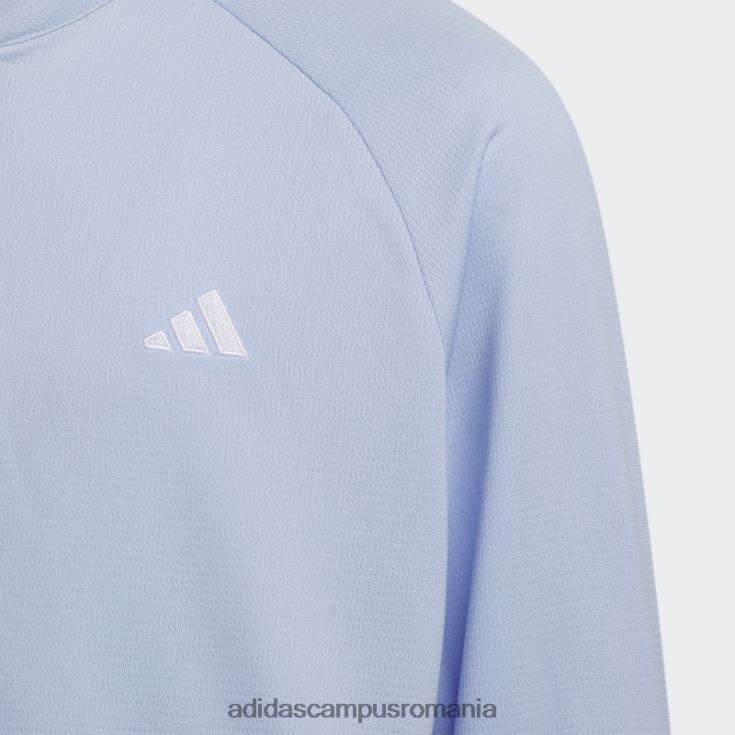 adidas campus romania jachetă versatilă cu fermoar complet albastru alba copii zori albastre J266N23460