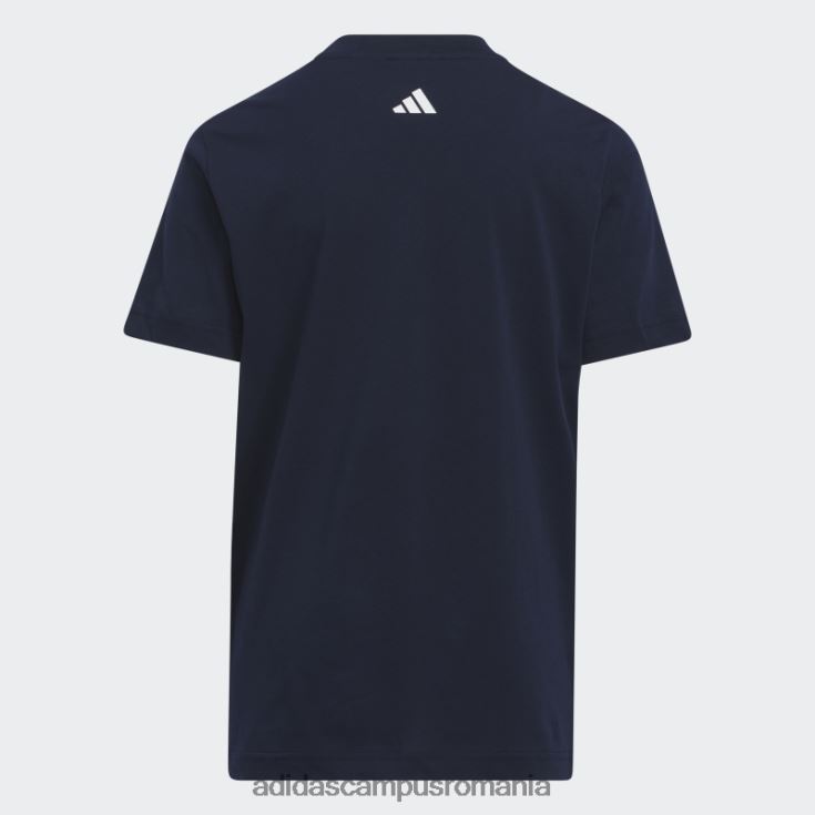 adidas campus romania mânecă scurtă unisex par tee bleumarin copii marina J266N211810