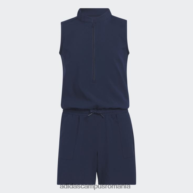 adidas campus romania salopetă bleumarin cu jumătate de fermoar copii marina J266N219144