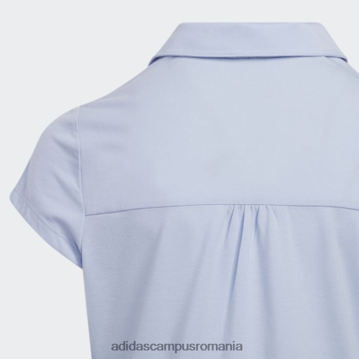 adidas campus romania tricou polo albastru alba mel copii albastru zori mel/alb J266N212134
