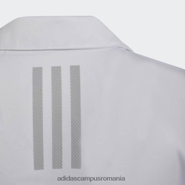 adidas campus romania tricou polo de performanță primegreen pentru fete alb adidas copii alb J266N219176