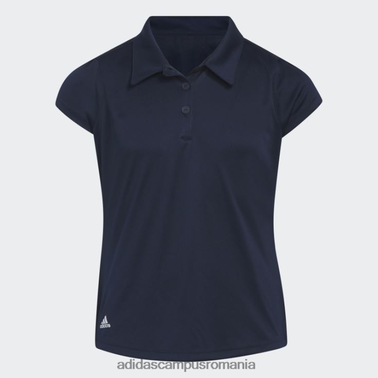 adidas campus romania tricou polo performanță primegreen bleumarin fierbinte copii marina J266N212146