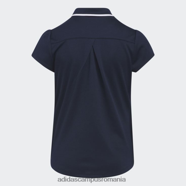 adidas campus romania tricou polo texturat bleumarin copii marina J266N219201