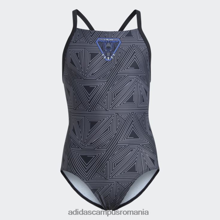 adidas campus romania costum de baie black marvel pantera neagră adidas copii negru/gri urme J266N212159