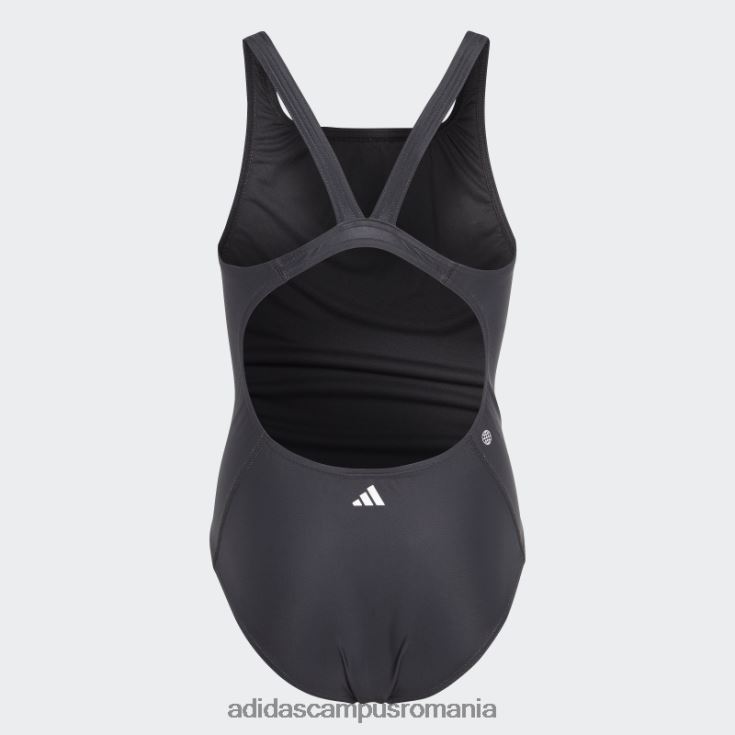adidas campus romania costum de baie cu logo baruri mari negru adidas copii negru/argintiu violet/alb J266N219188